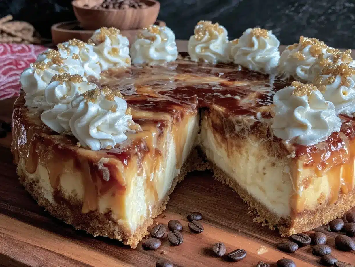 Baileys Irish Cream Cheesecake preparation steps