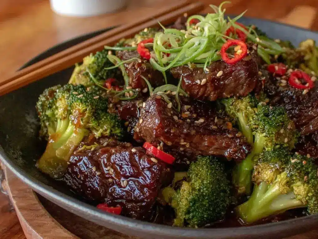 beef and broccoli stir fry - featured image