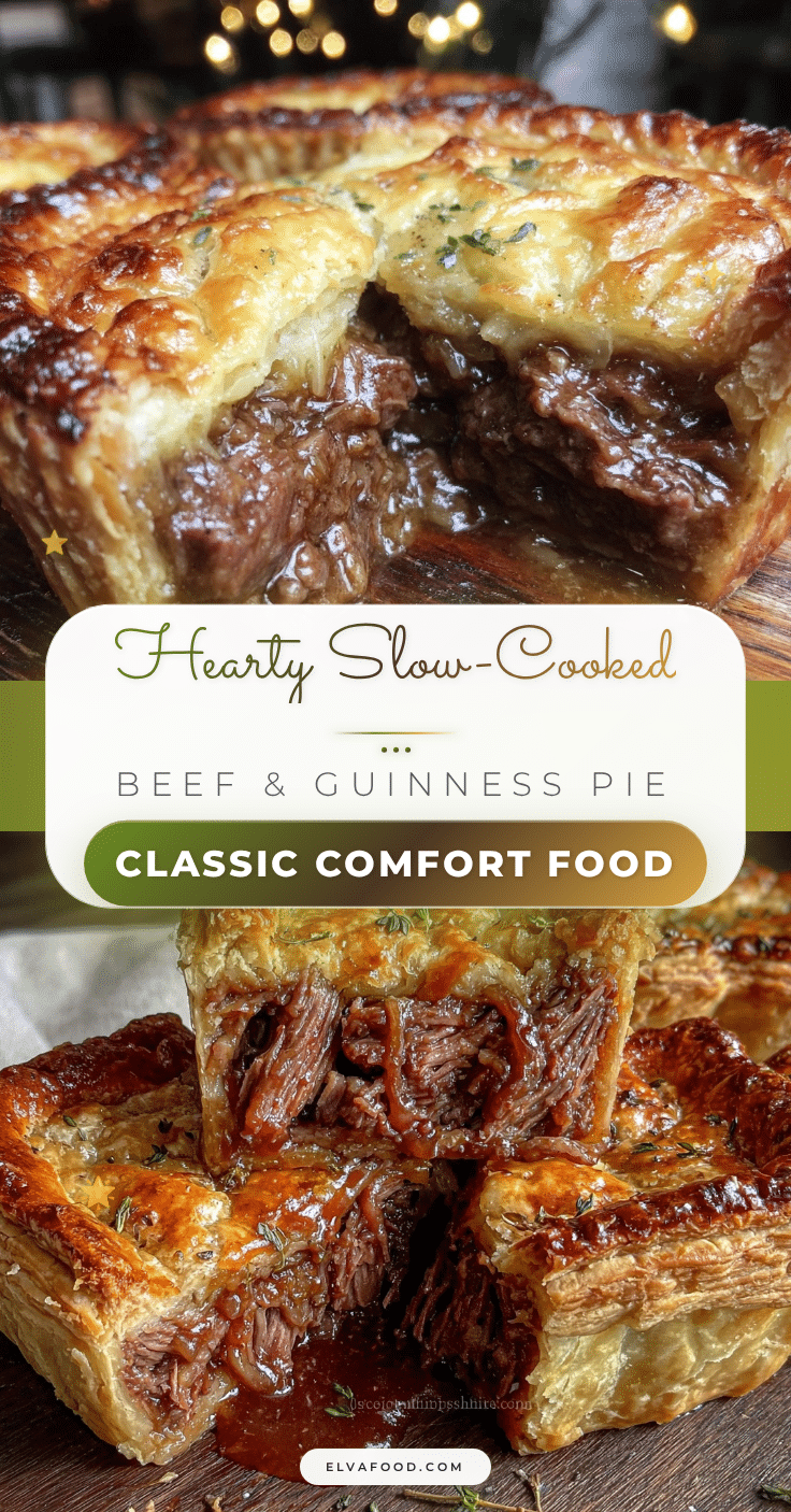 beef and guinness pie recipe
