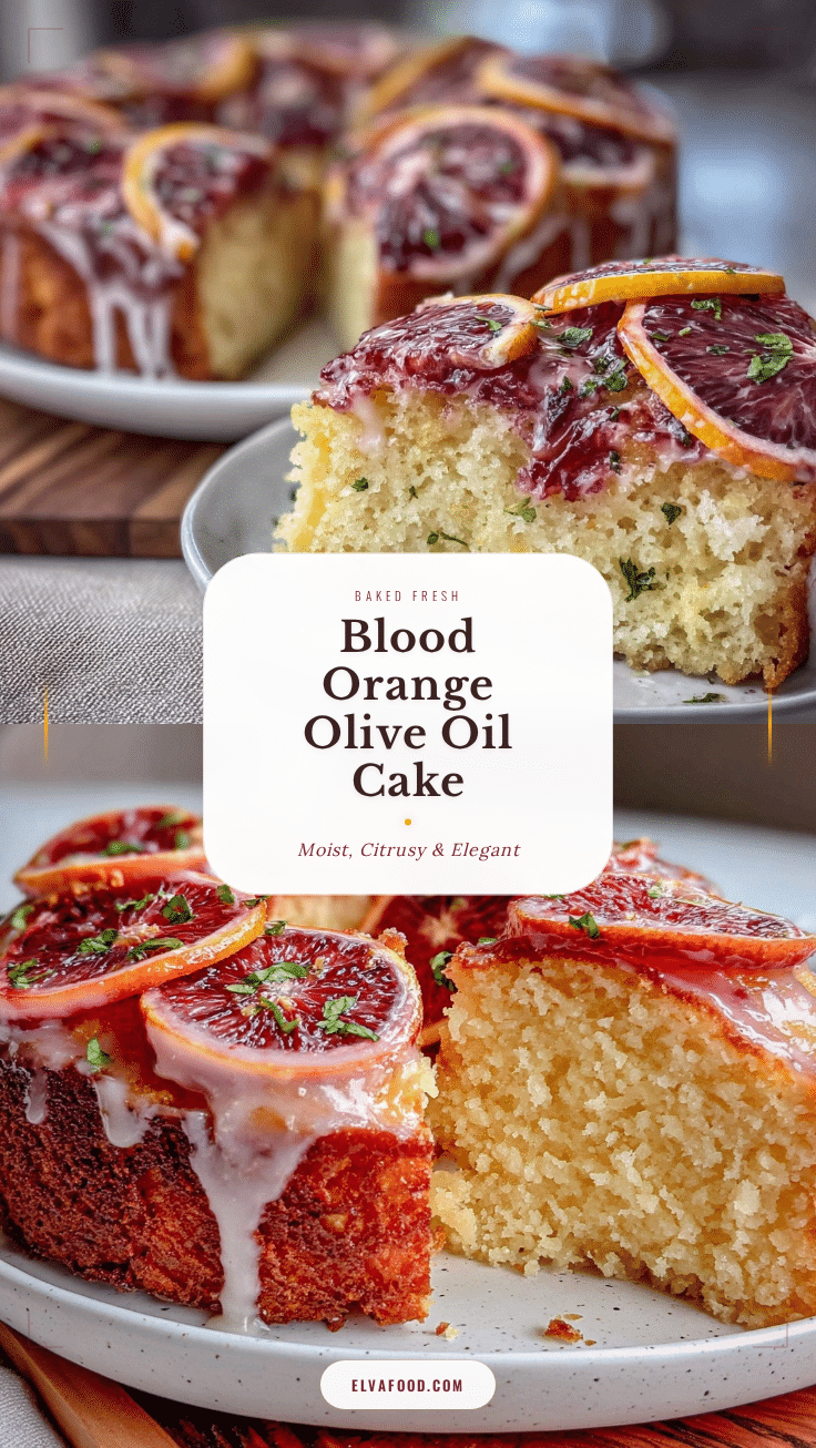 Blood Orange Olive Oil Cake recipe