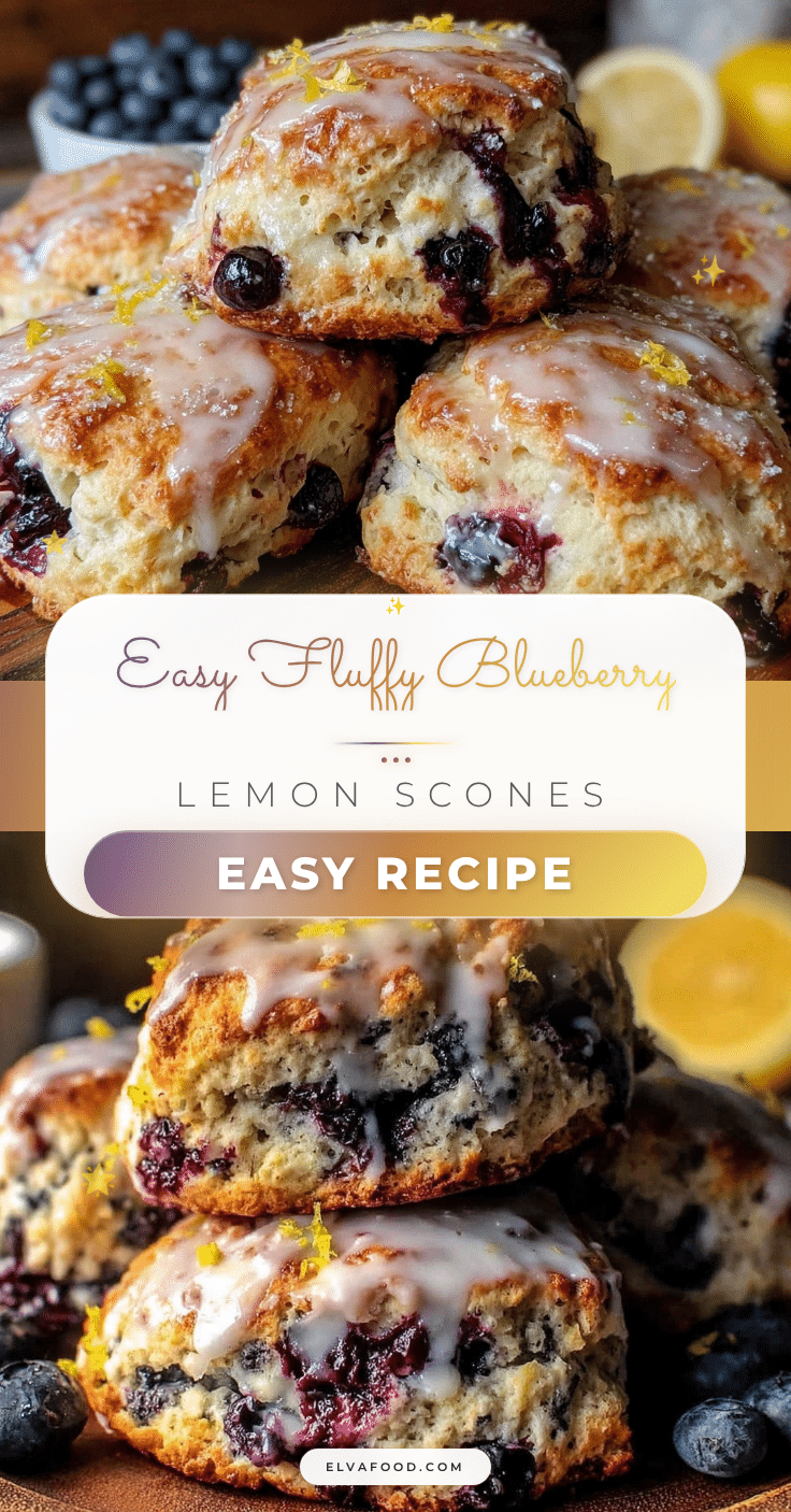 blueberry lemon scones recipe