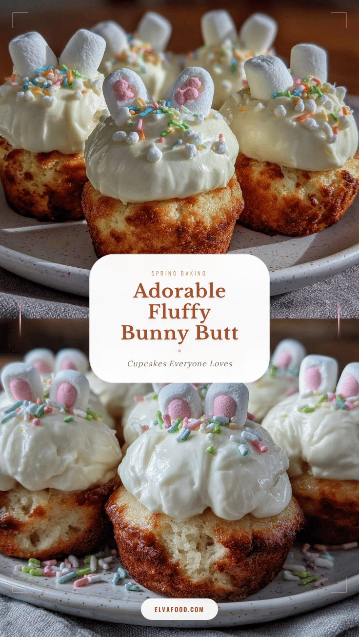 Bunny Butt Cupcakes recipe