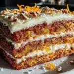 carrot cake with cream cheese frosting - featured image