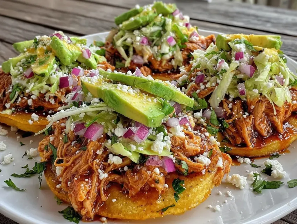 Chicken Tinga Tostadas - featured image