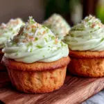 coconut lime cupcakes - featured image