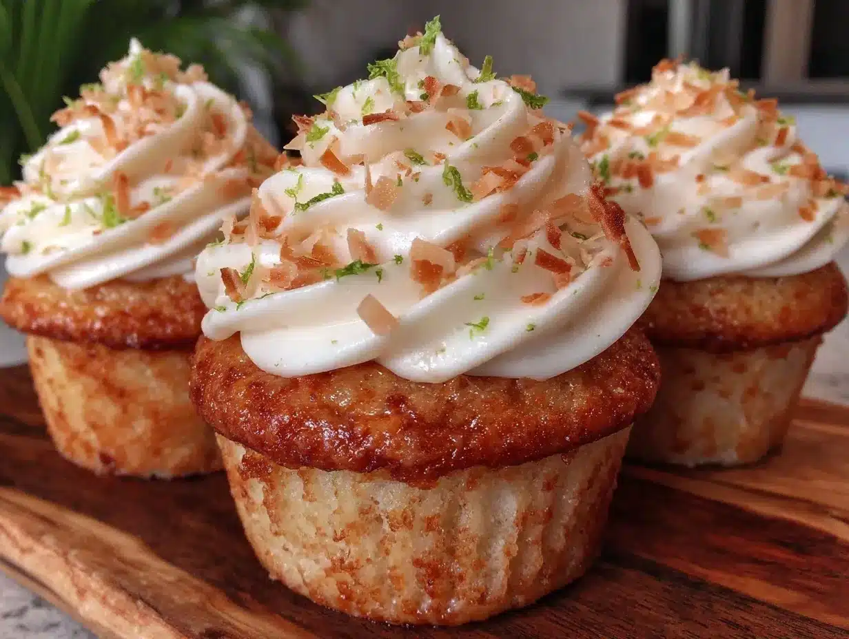coconut lime cupcakes preparation steps