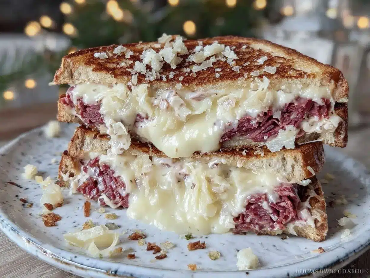 Corned Beef Reuben Sandwich preparation steps