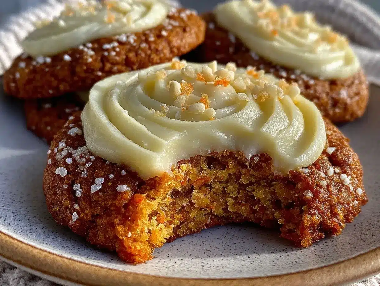 cozy carrot cake cookies preparation steps