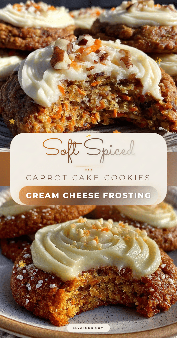 cozy carrot cake cookies recipe