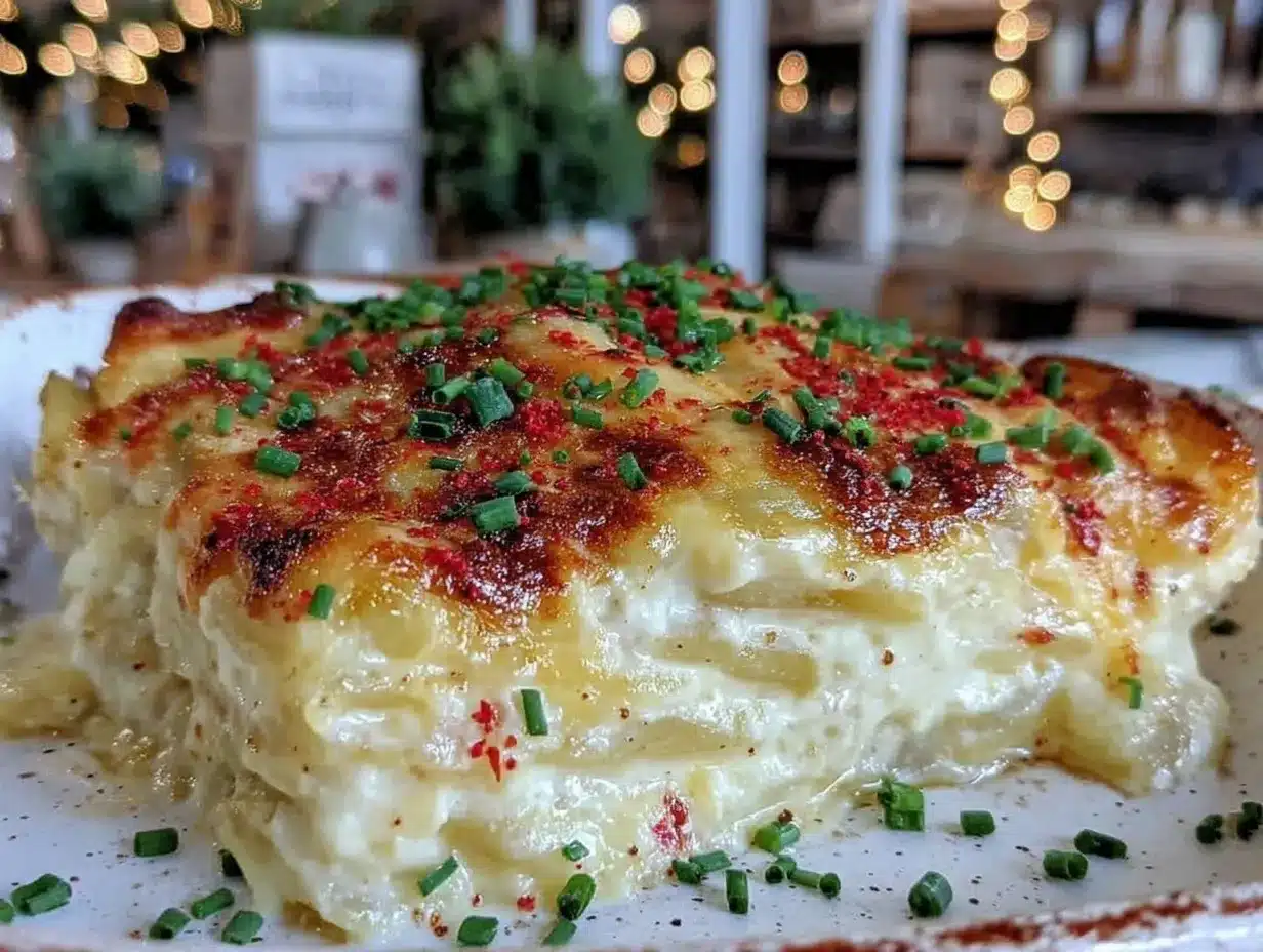 cozy cheesy potato casserole preparation steps