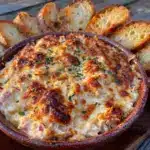 crab and artichoke dip - featured image