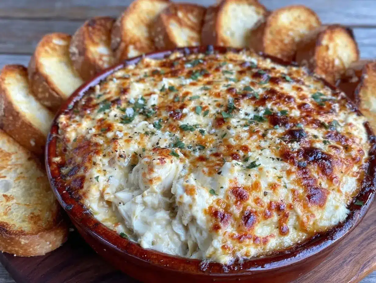 crab and artichoke dip preparation steps