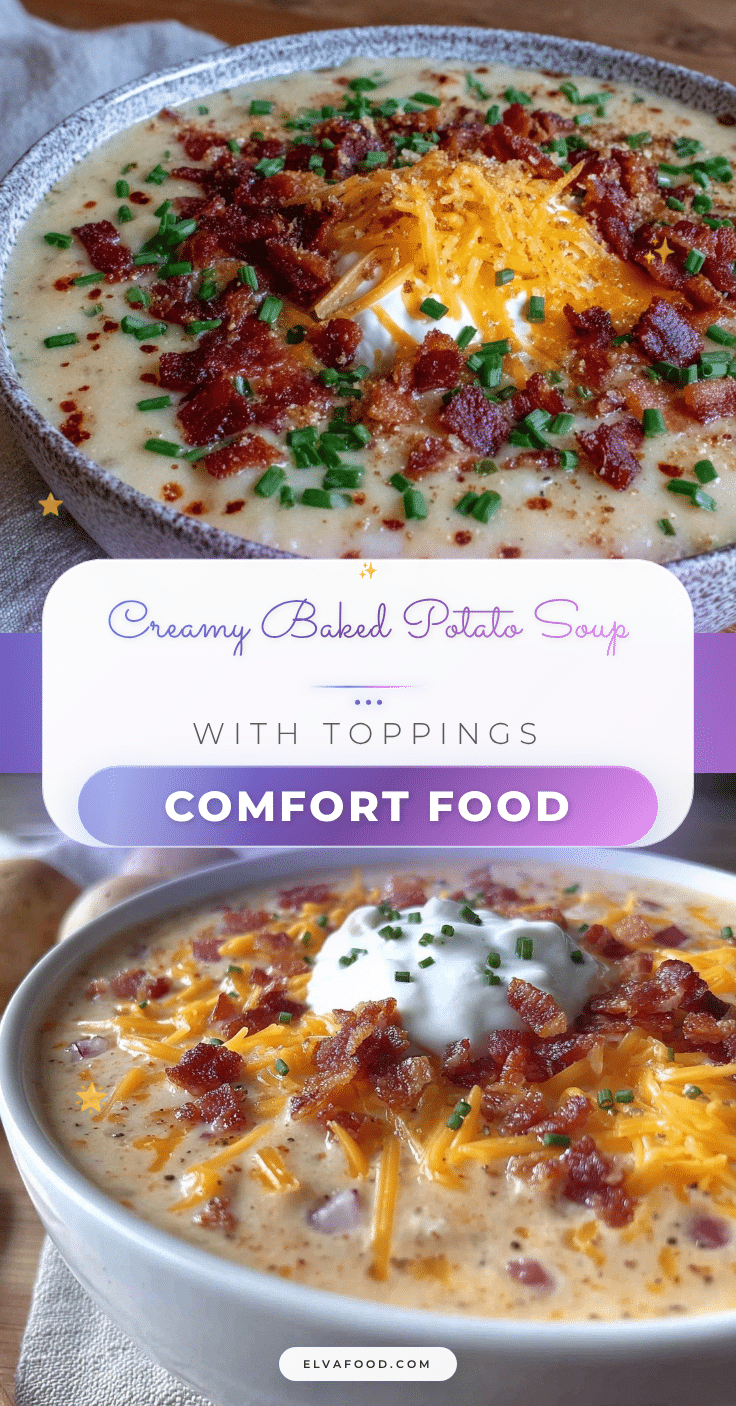 creamy baked potato soup recipe recipe
