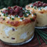 creamy beer cheese soup shooters - featured image
