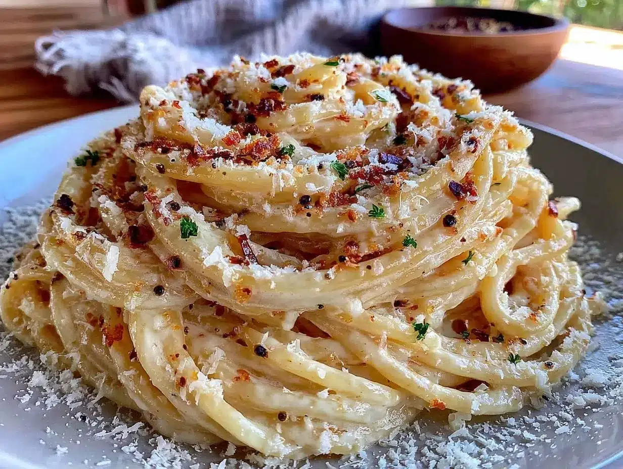 creamy cacio e pepe preparation steps