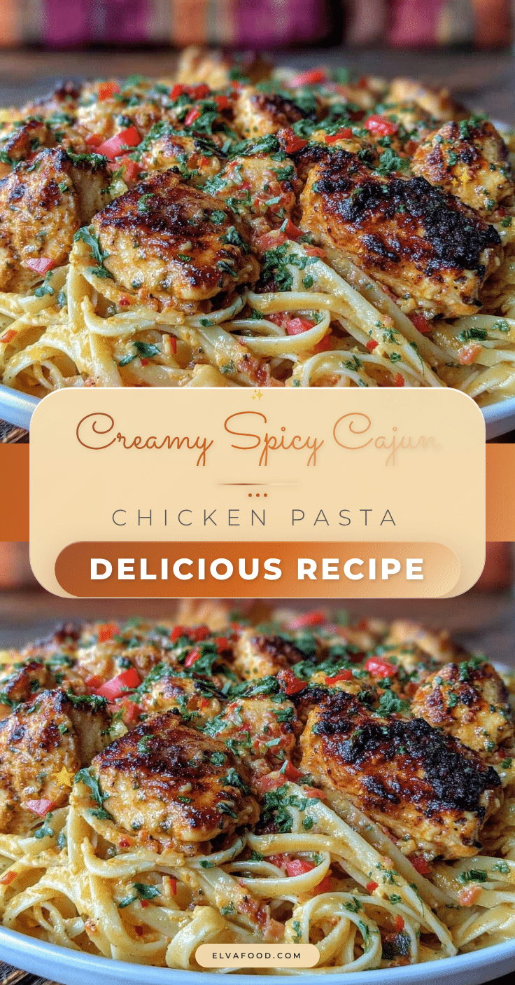 creamy cajun chicken pasta recipe