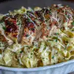 Creamy Chicken Alfredo Fettuccine - featured image