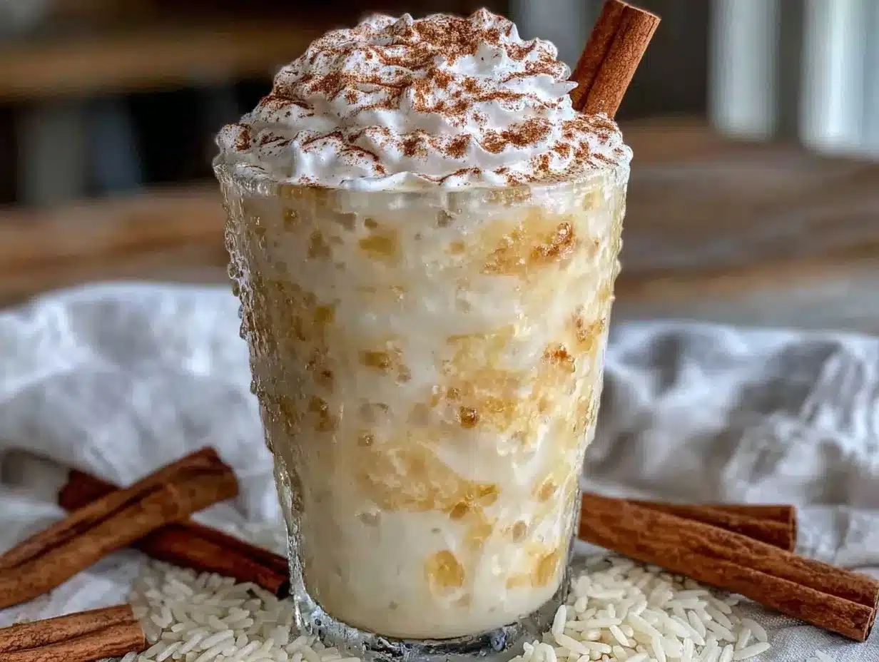 creamy homemade horchata preparation steps