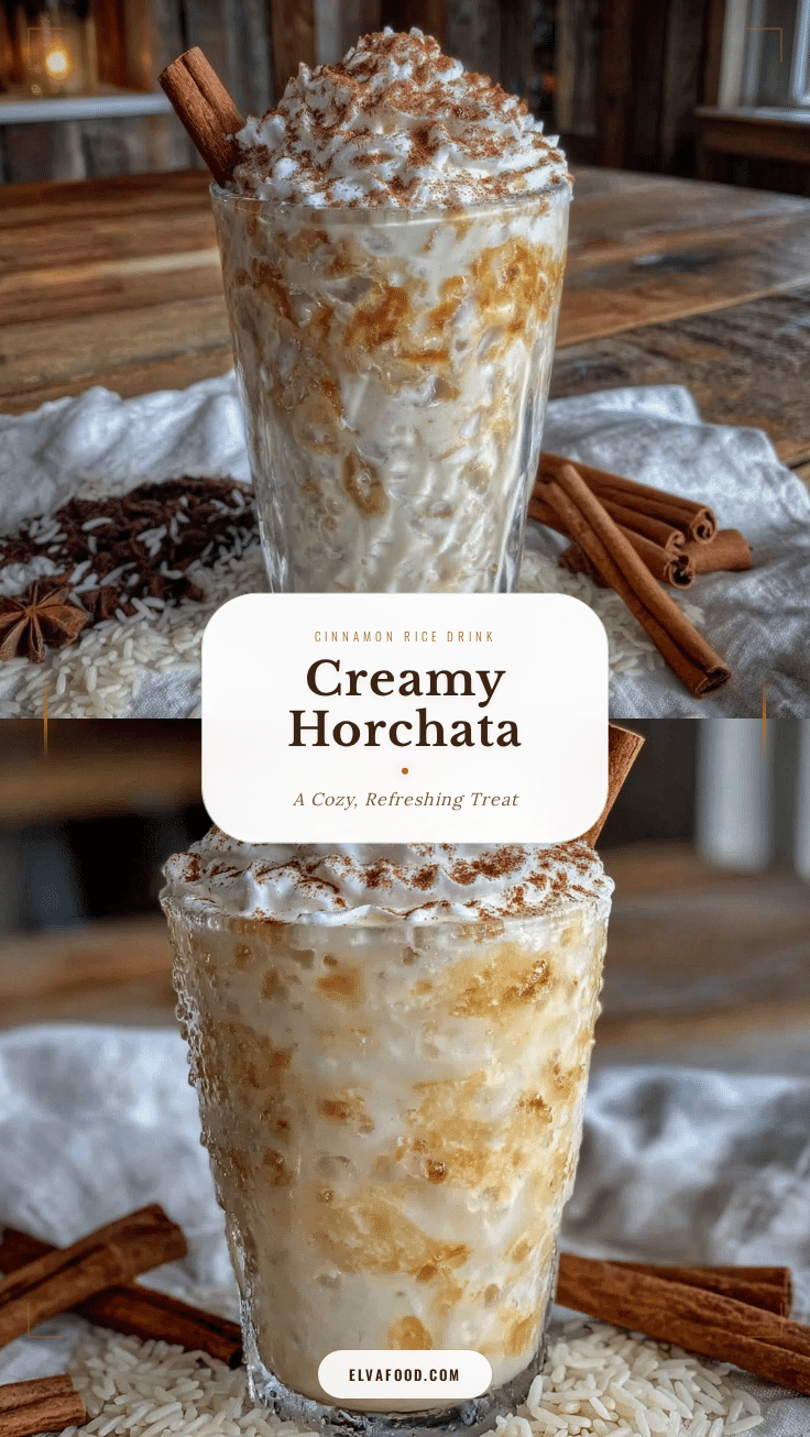 creamy homemade horchata recipe