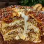 creamy instant pot lasagna - featured image