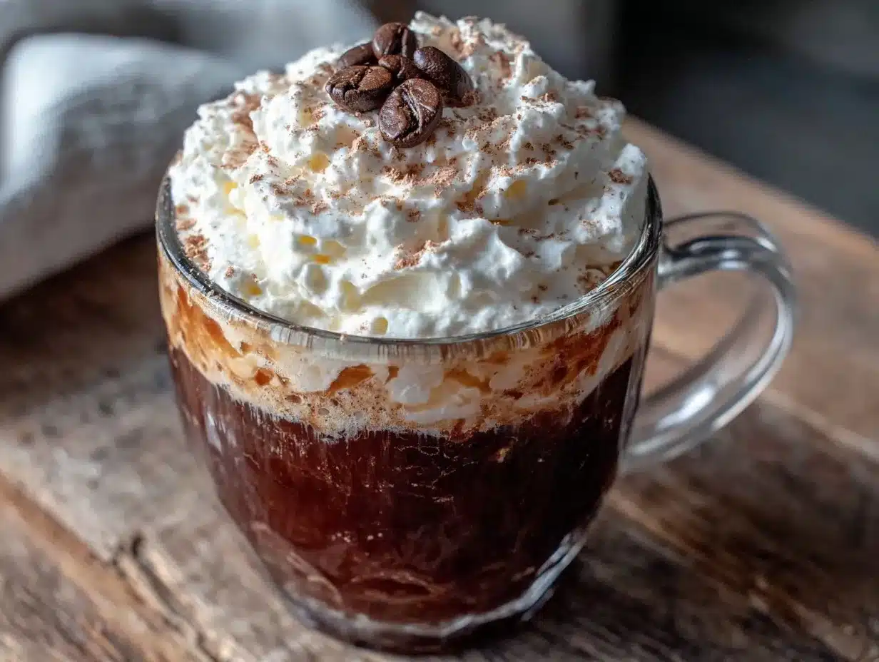 creamy irish coffee preparation steps