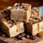 creamy irish cream fudge - featured image