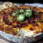 creamy jalapeño popper dip - featured image