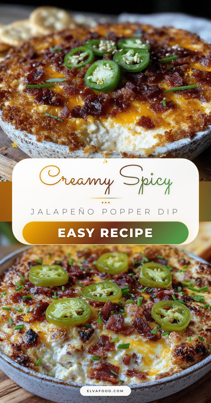 creamy jalapeño popper dip recipe