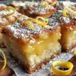 Creamy Meyer Lemon Bars - featured image