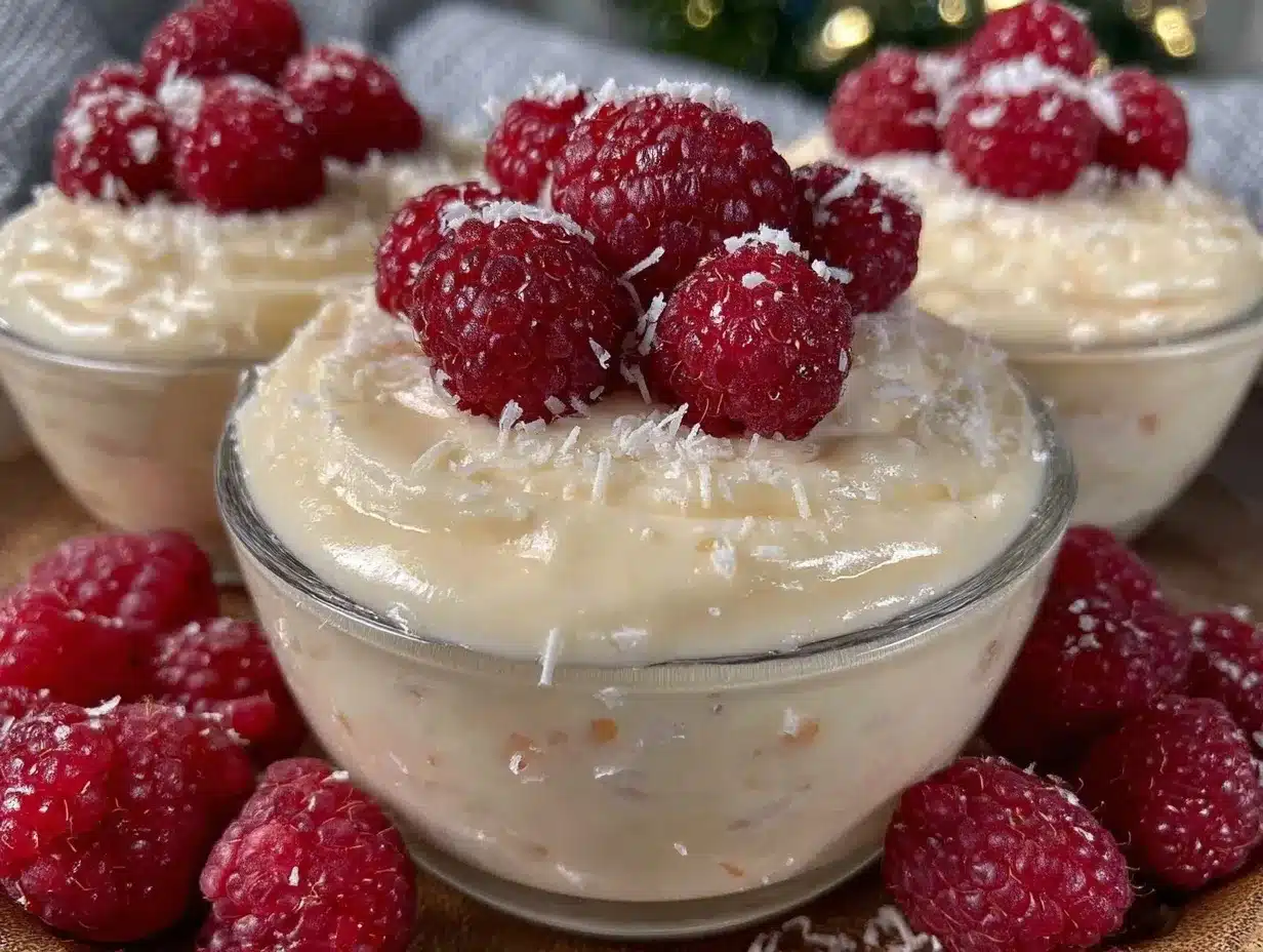 creamy raspberry white chocolate mousse cups preparation steps