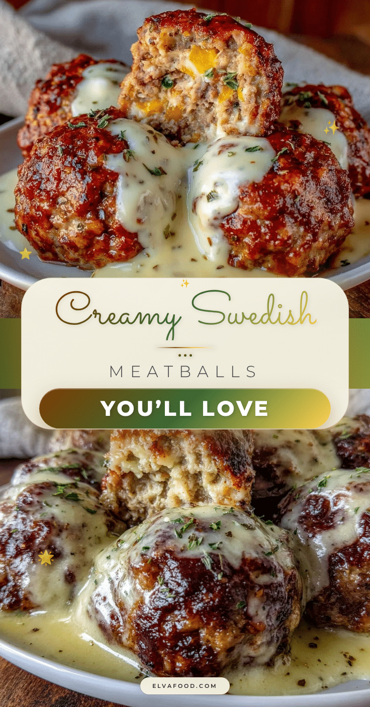 creamy swedish meatballs recipe