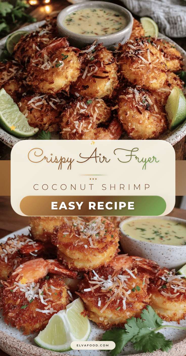 crispy air fryer coconut shrimp recipe
