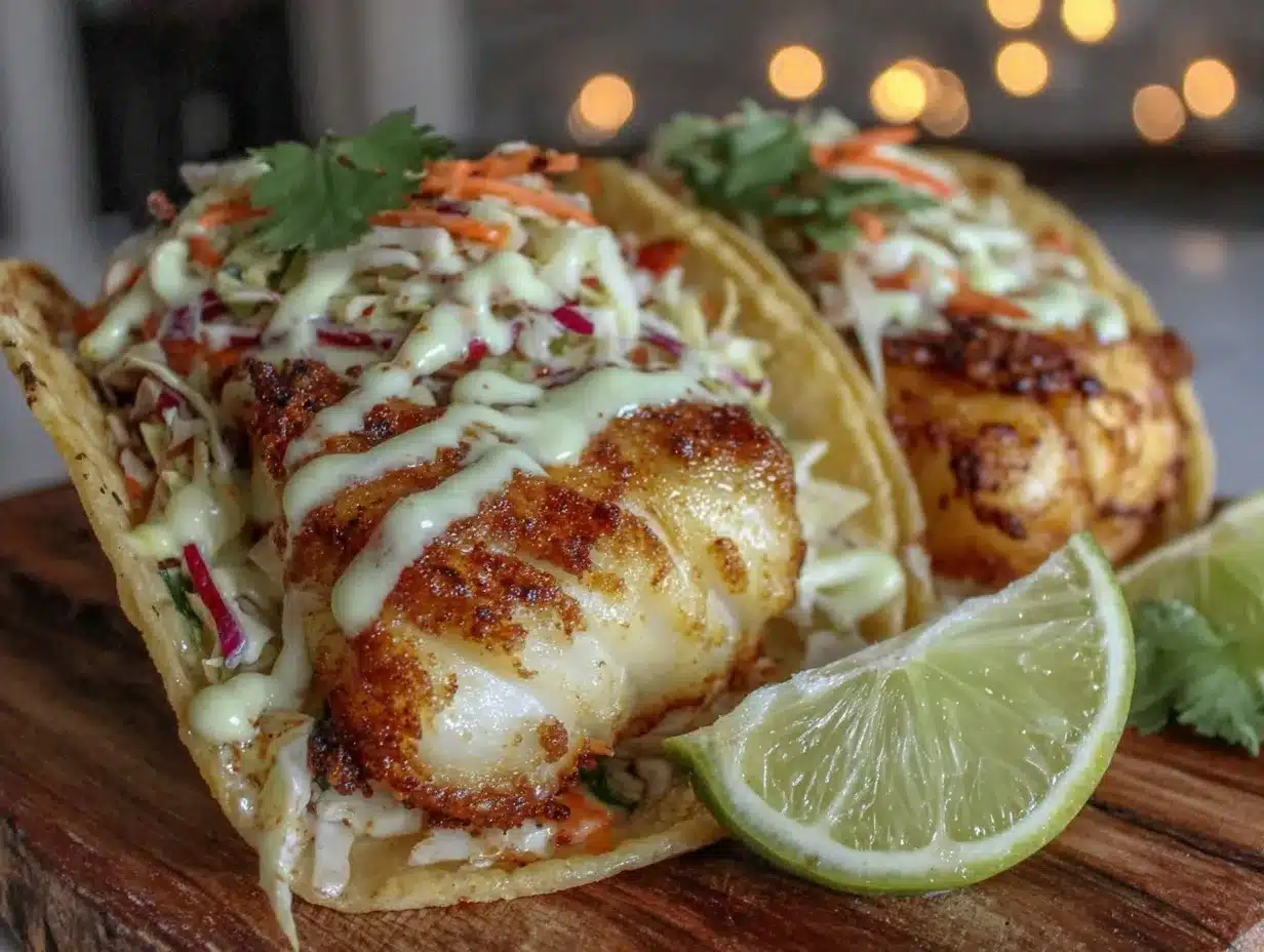 crispy air fryer fish tacos preparation steps
