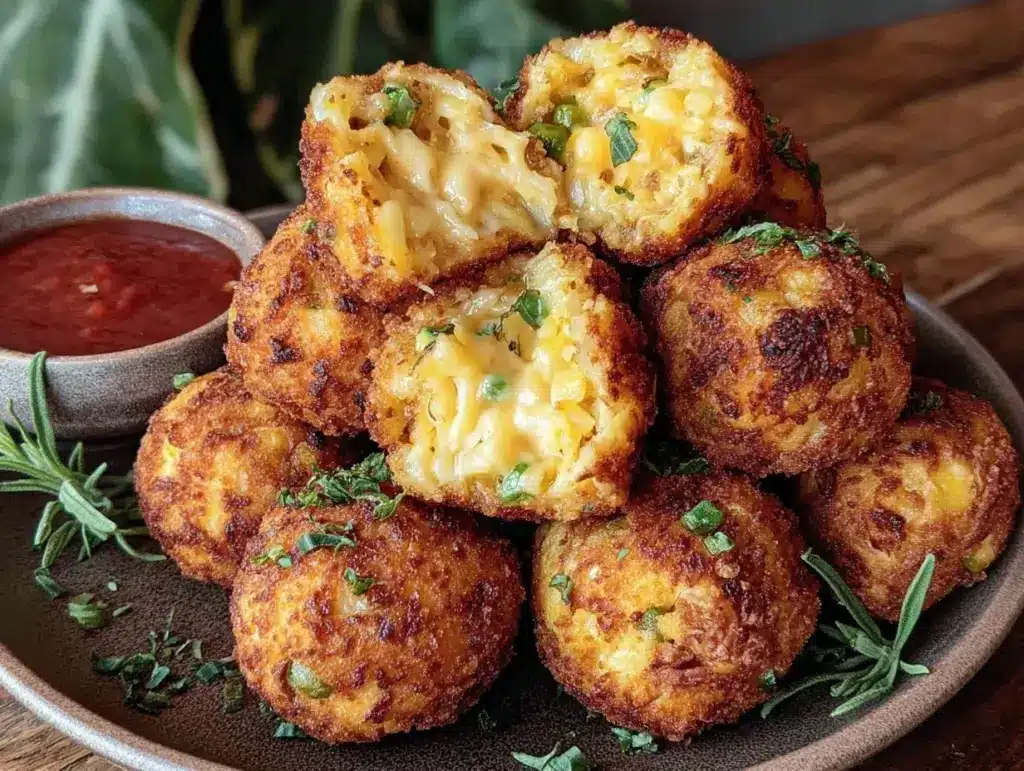 crispy arancini risotto balls - featured image