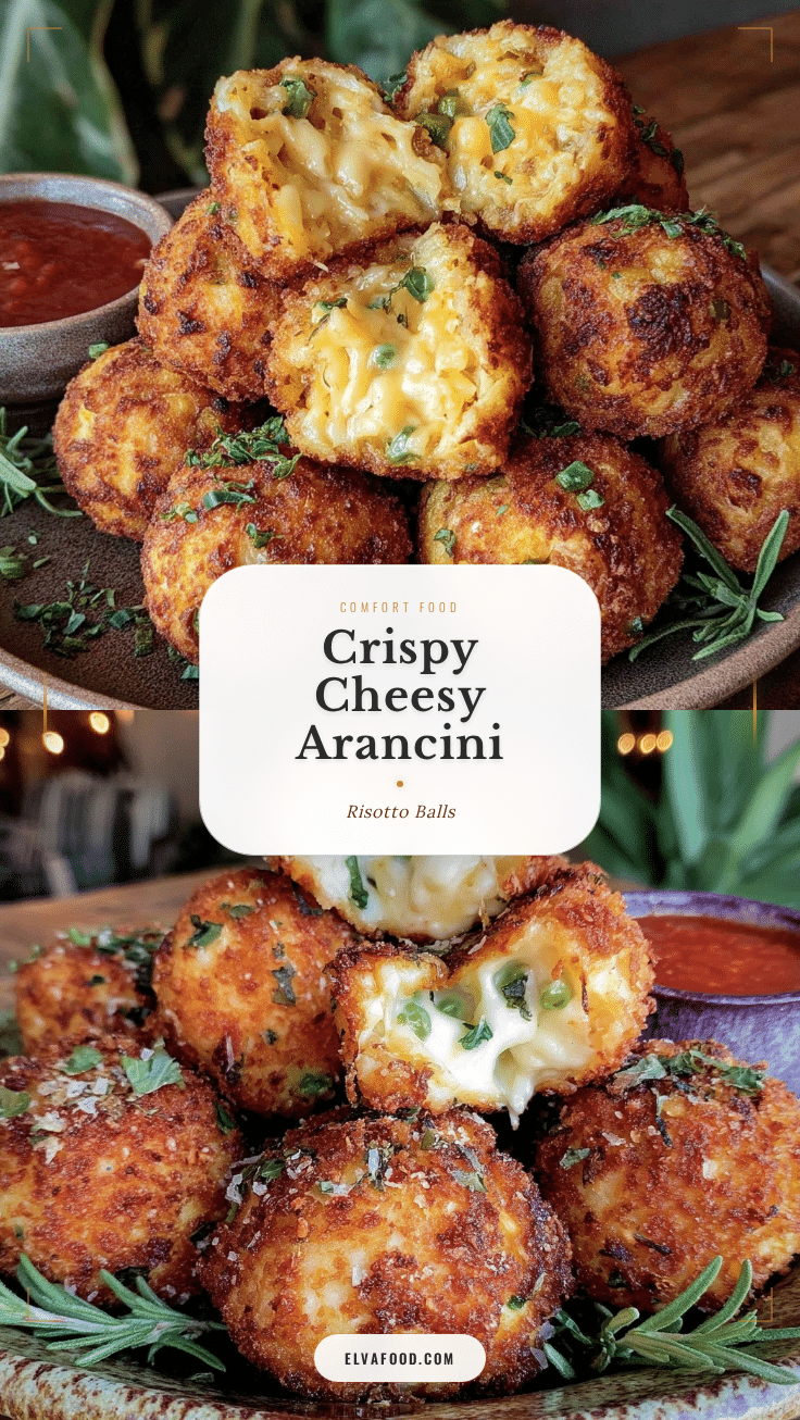 crispy arancini risotto balls recipe