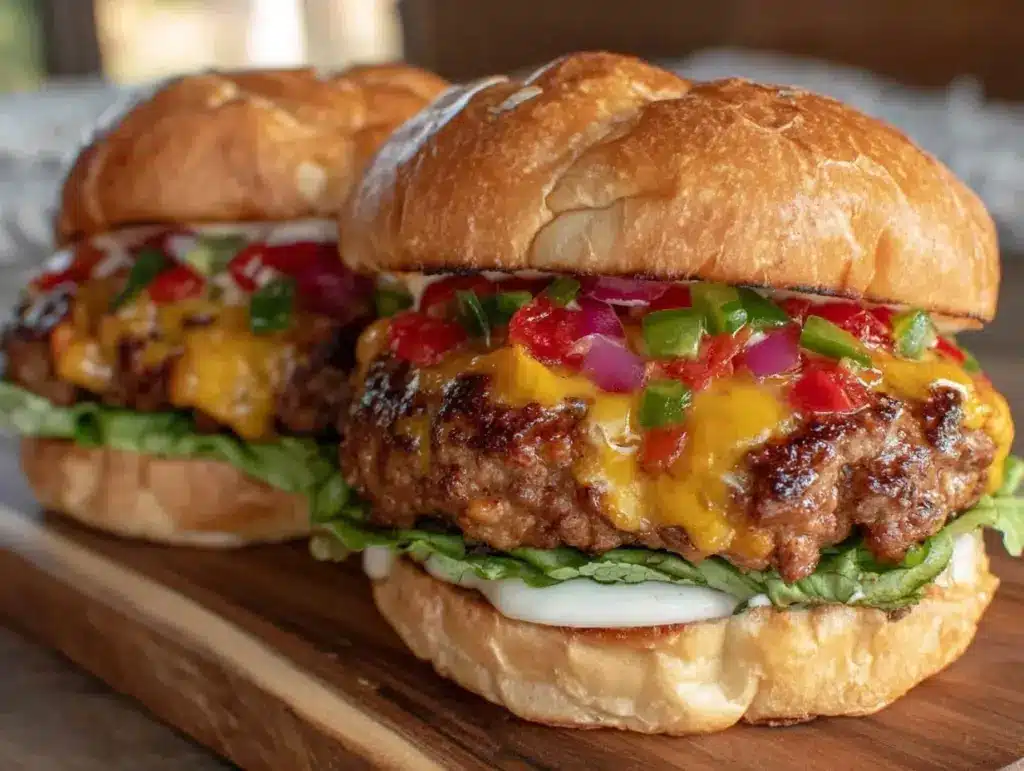 crispy blackstone smash burgers - featured image