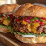 crispy blackstone smash burgers - featured image