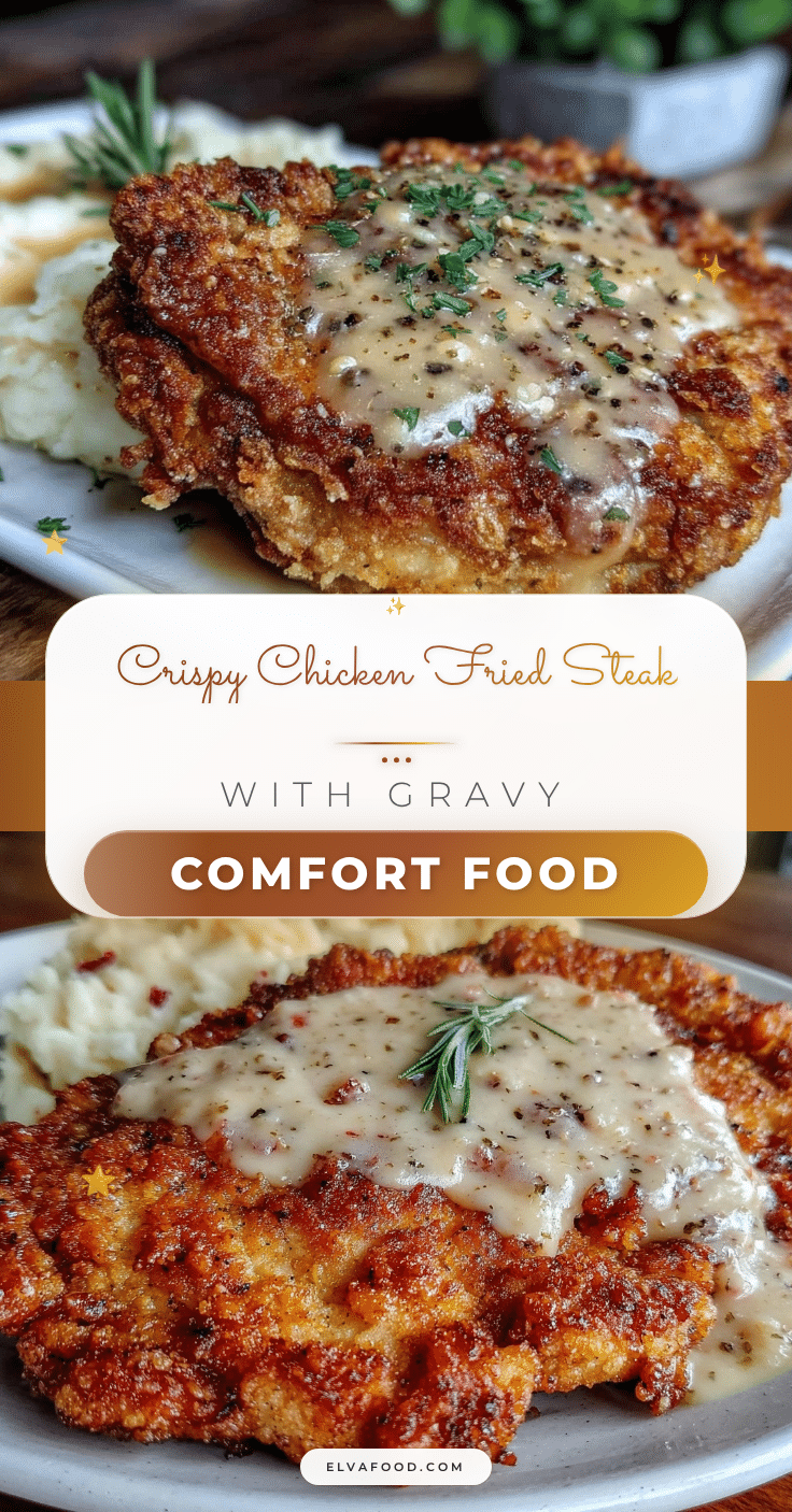 crispy chicken fried steak recipe