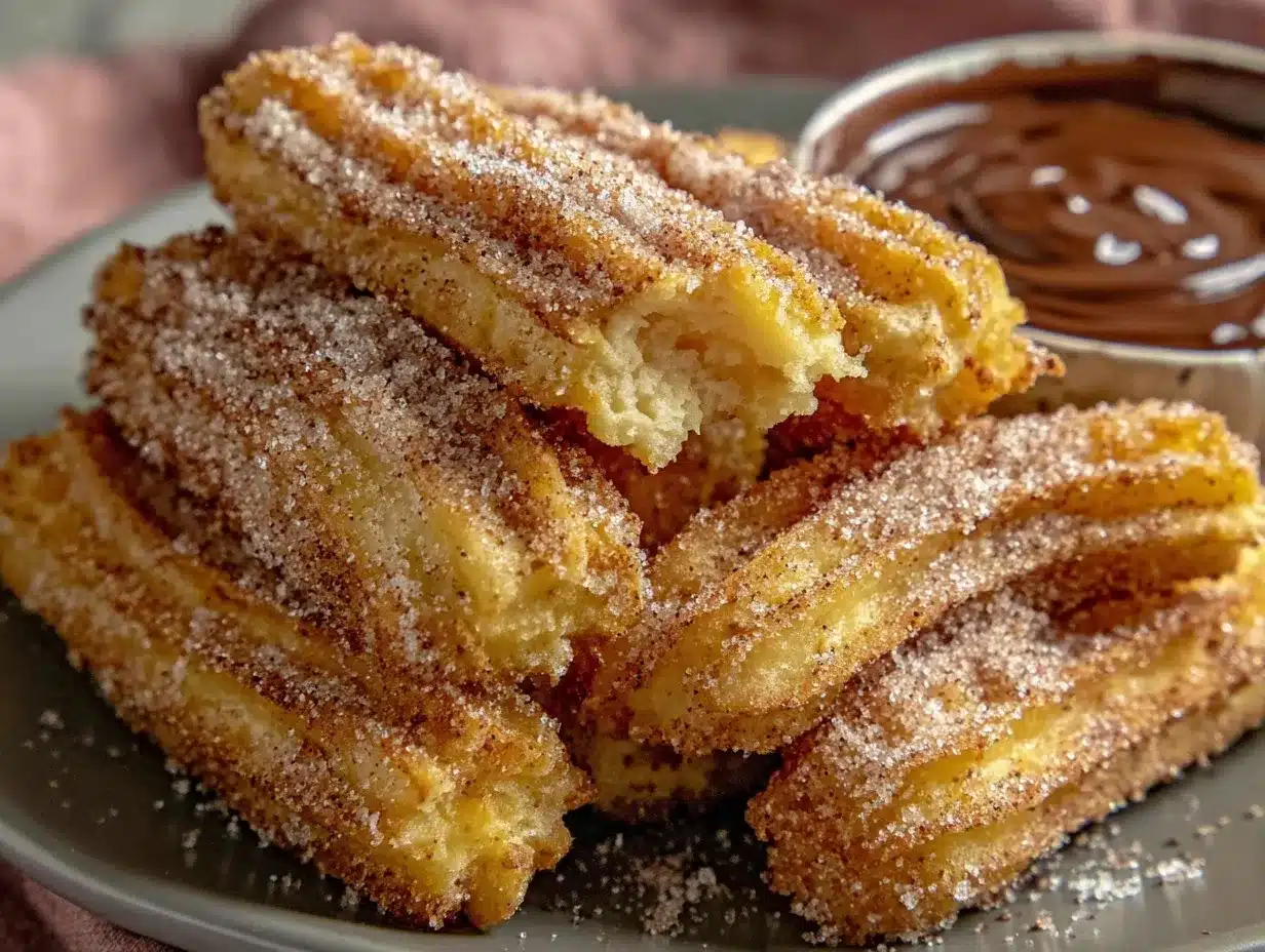 crispy churros recipe preparation steps