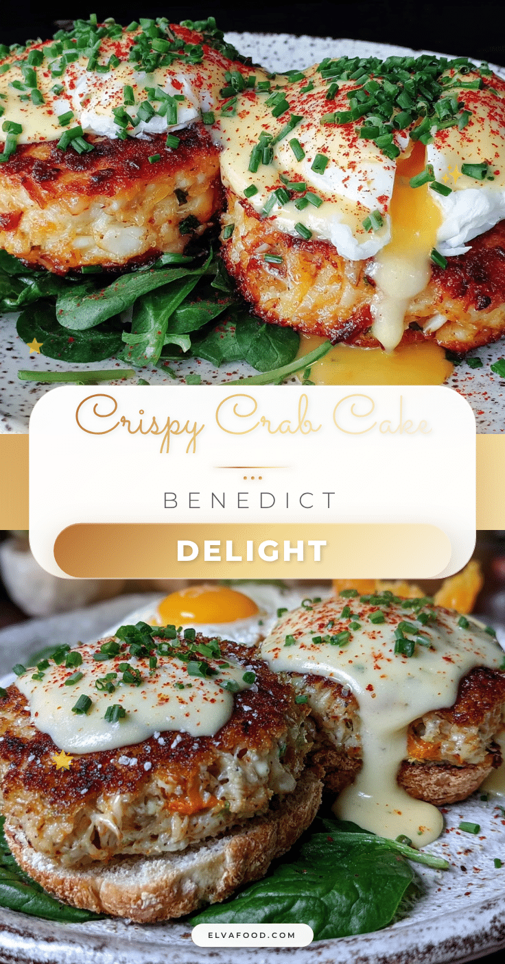 crispy crab cake benedict recipe