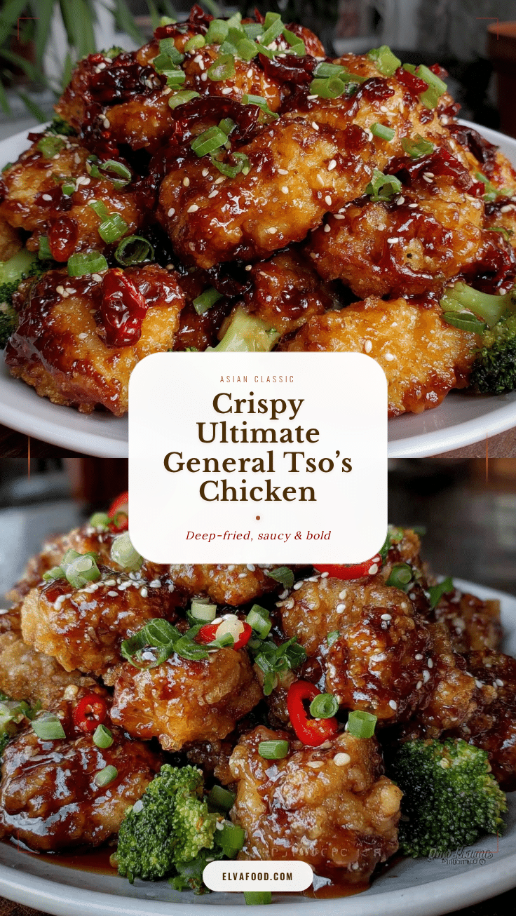 Crispy General Tso’s Chicken recipe