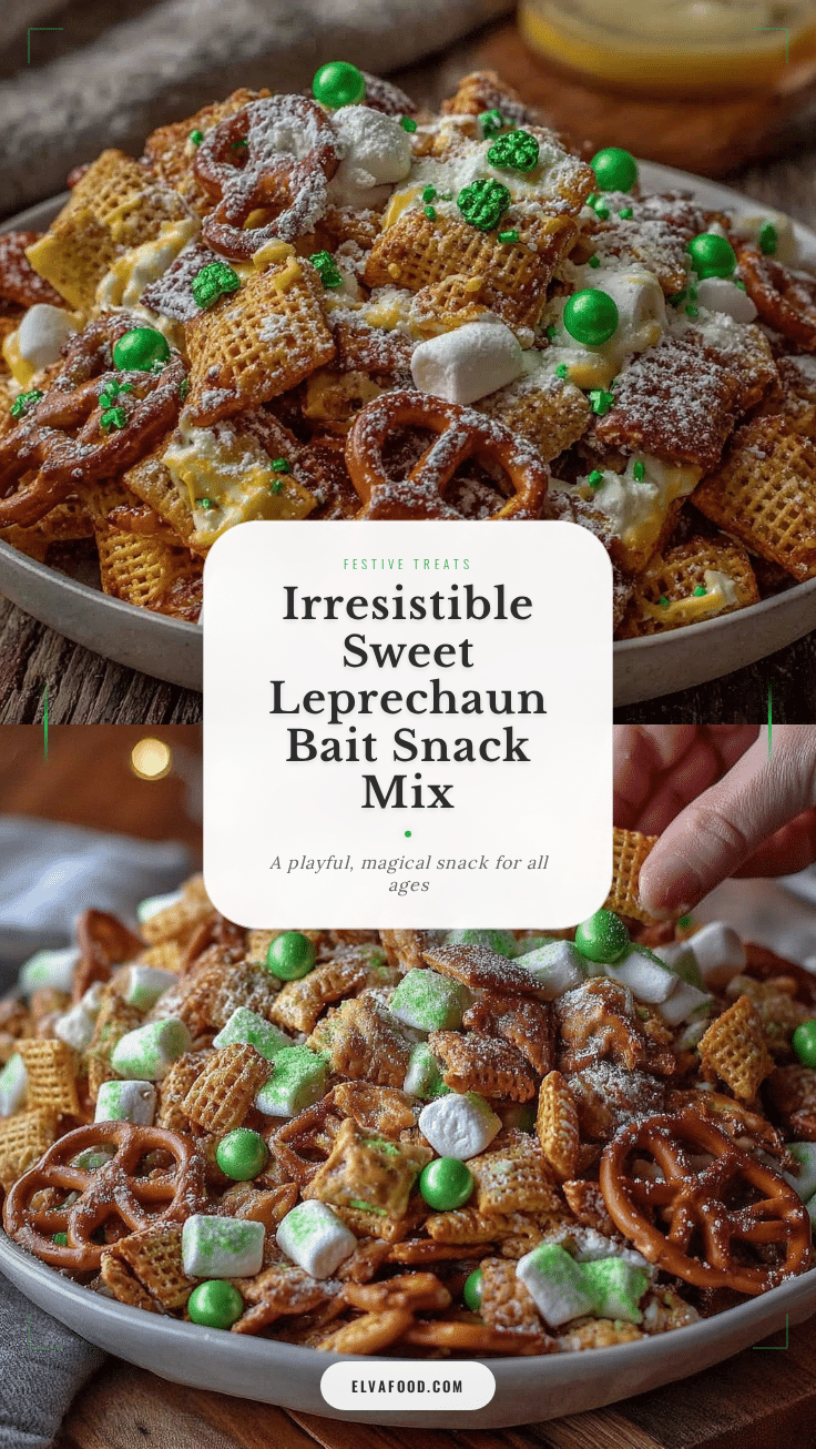 Crispy Leprechaun Bait Snack Mix recipe