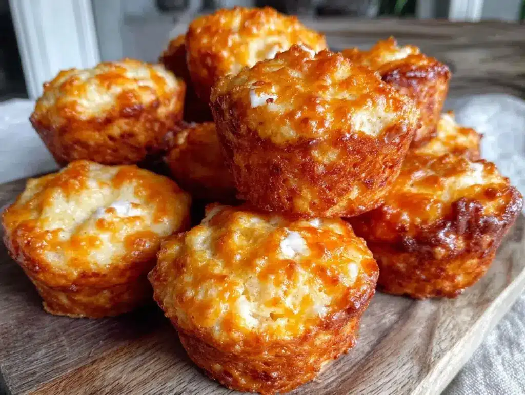 crispy mini corn dog muffins - featured image