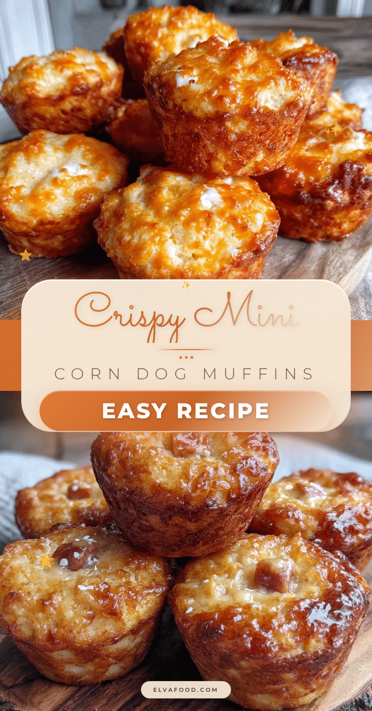 crispy mini corn dog muffins recipe