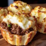 crispy mini shepherd’s pie cups - featured image