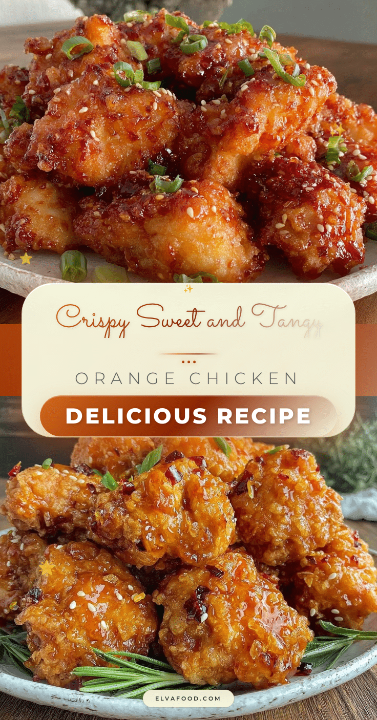 crispy orange chicken recipe