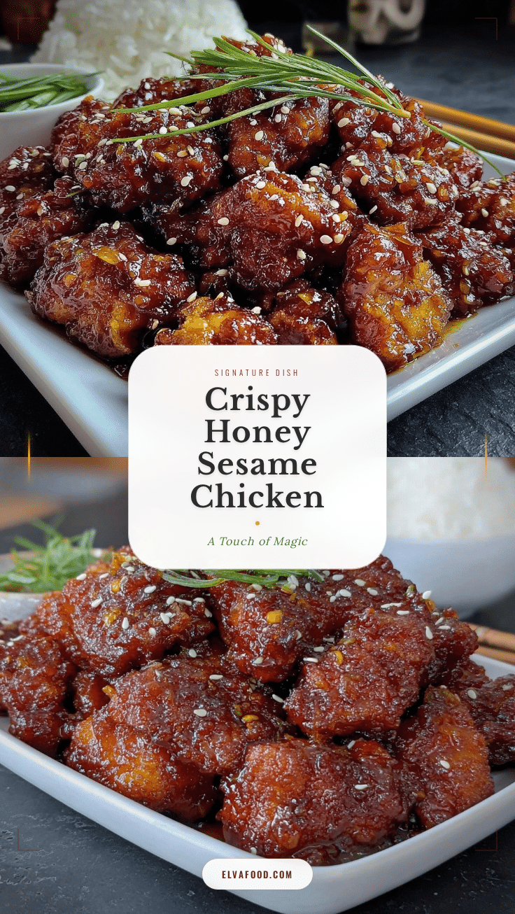 crispy sesame chicken recipe