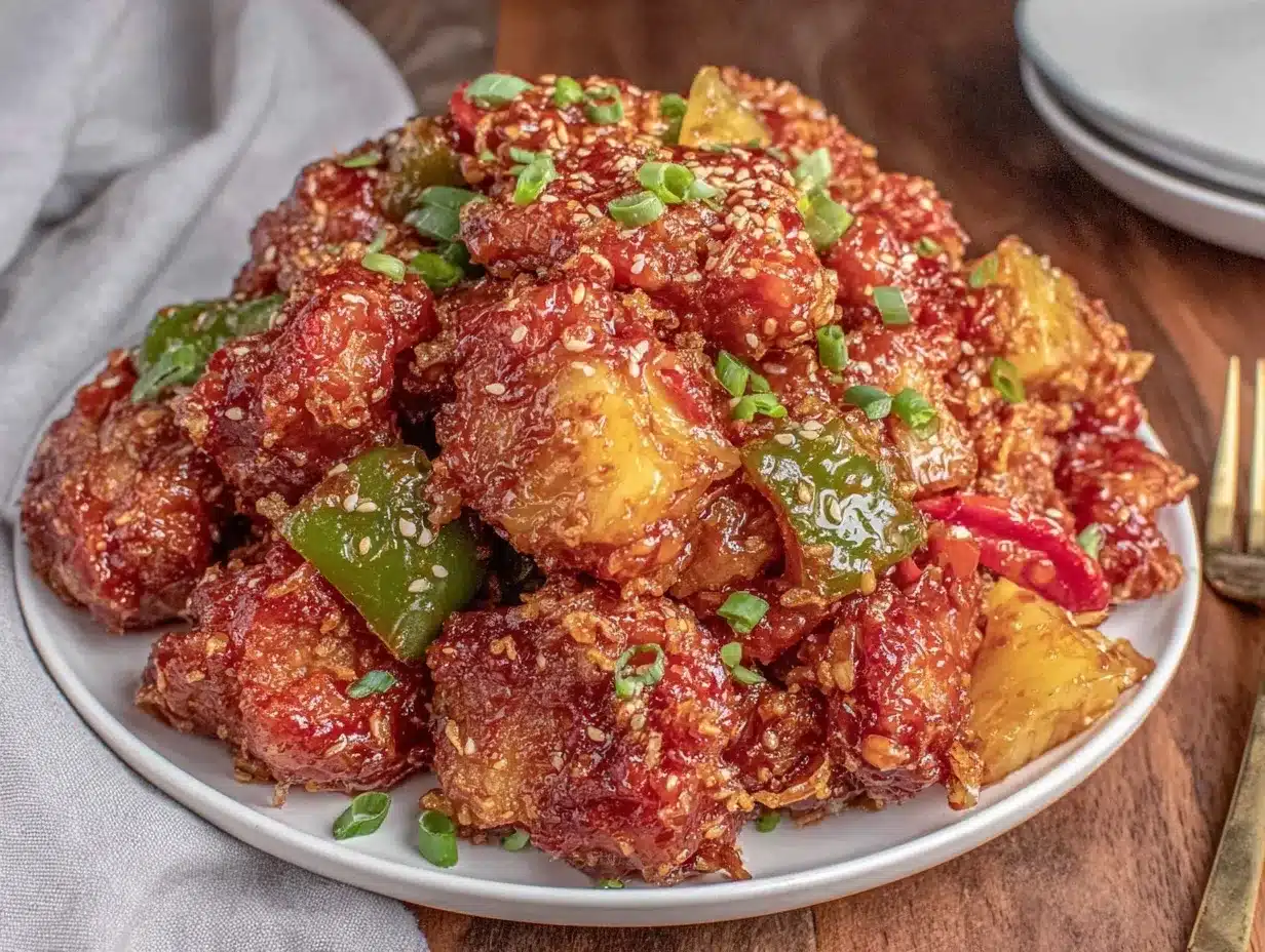 crispy sweet and sour pork preparation steps