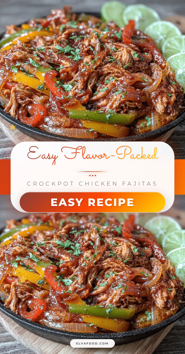 crockpot chicken fajitas recipe