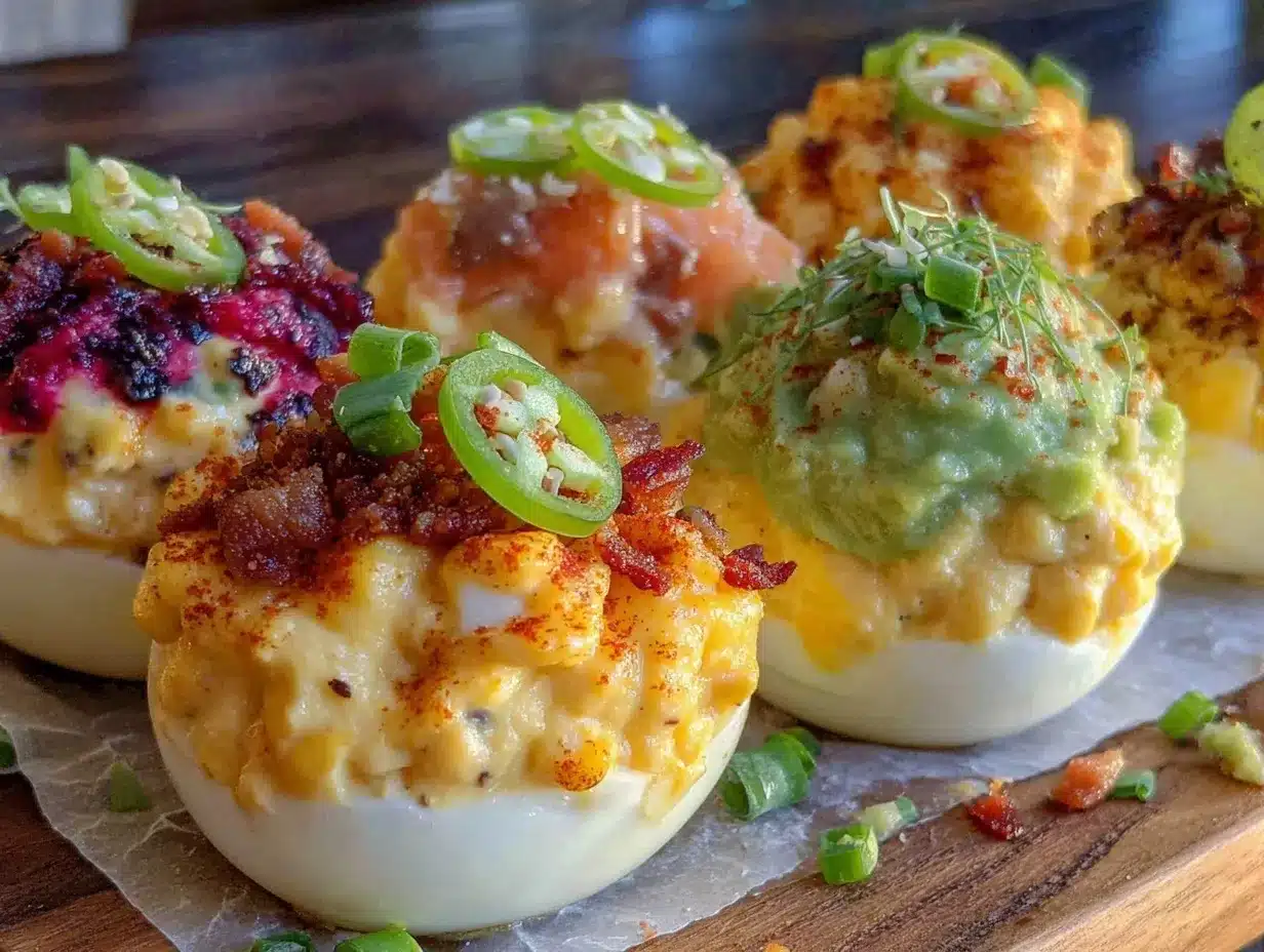 deviled eggs preparation steps